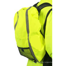 Fluo Cover for Backpack with Reflective Stripe